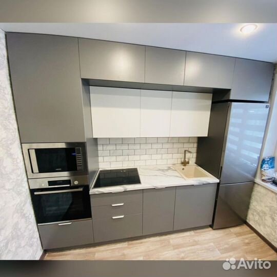 Кухня прямая маленькая