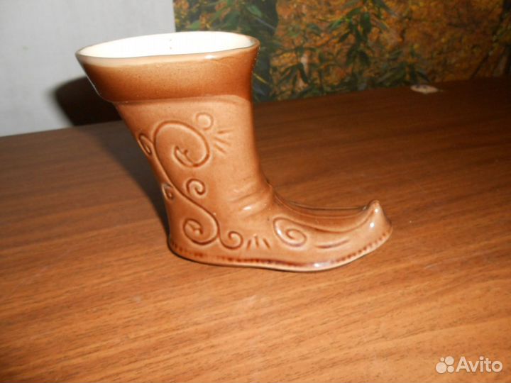 Пепельница-сапожок