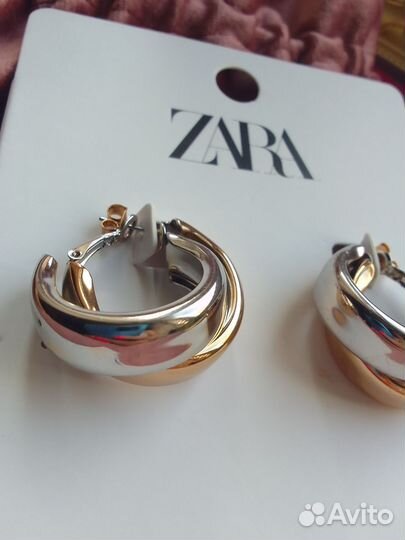 Серьги Zara Оригинал