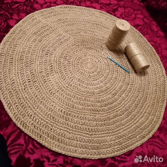 Ковер из джута