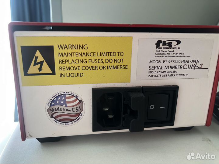 Печь FIS для термофиксации опт.коннекторов и др