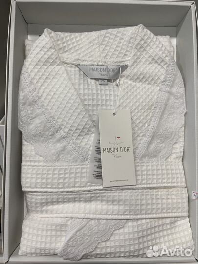 Халат женский вафельный