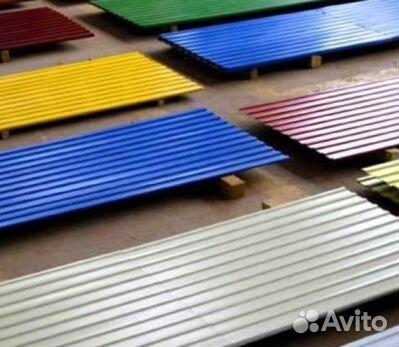 Профнастил С8 окрашеный, м2
