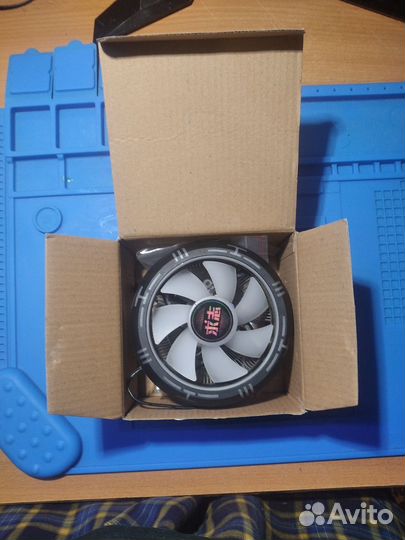 Кулер для процессора 80Вт QiuZhi QZ510-RGB 3-pin R