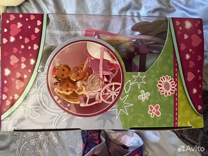 Кукла Evi с лошадкой Германия