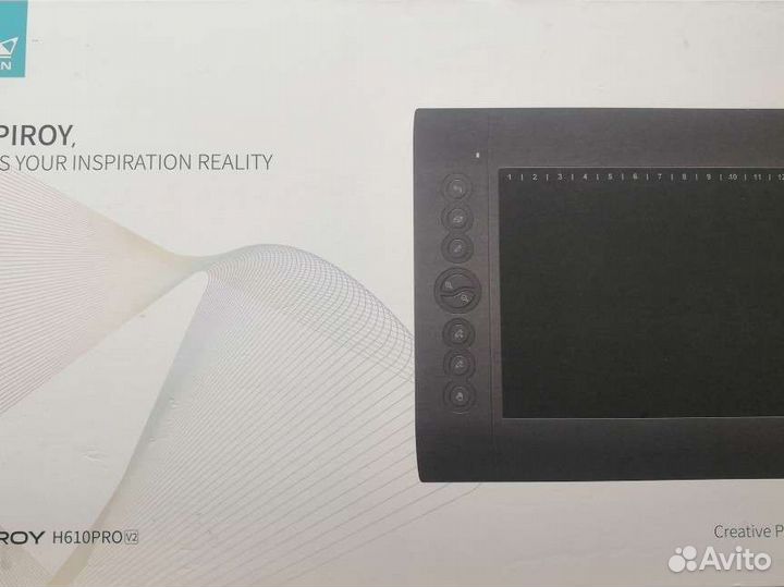 Графический планшет huion h610prov2