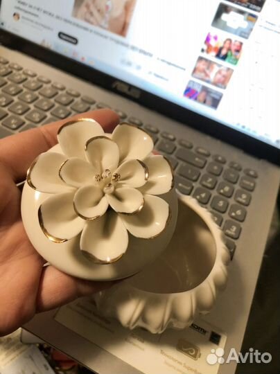 Баночка декоративная для мелочей