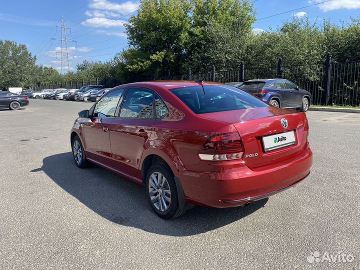 Volkswagen Polo 1.6 AT, 2019, 23 229 км