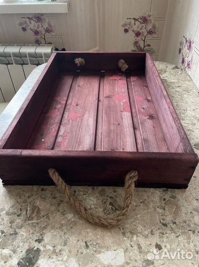 Поднос ручной работы