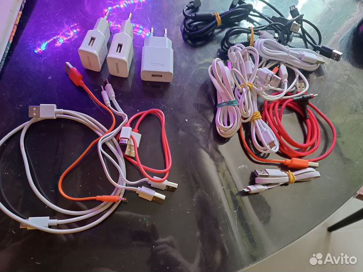 Провода тайп-си и микро USB зарядки