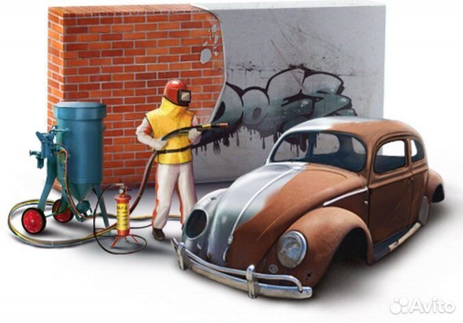 Пескоструйная обработка и покраска