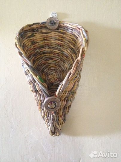 Корзинка-конверт для букета