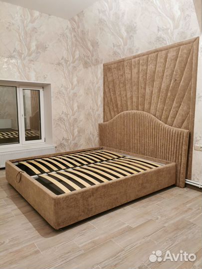 Мягкие панели в спальне