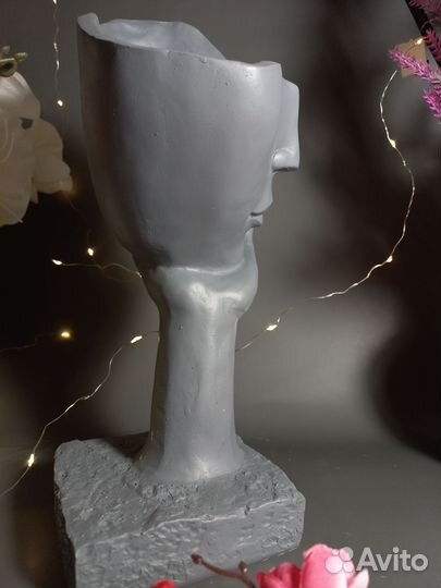 Силиконовая форма молд для гипса бетона Силуэт