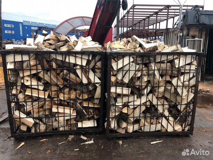 Дрова березовые колотые