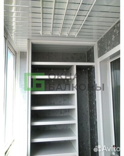 Остекление балконов в пятиэтажке