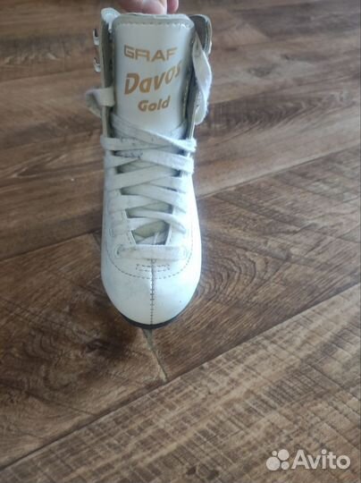 Коньки фигурные Davos Gold