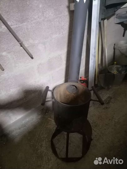 Печка под казан