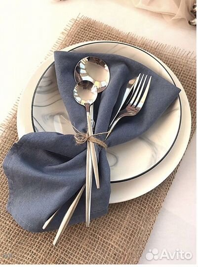 Набор столовых приборов 24 шт Новый