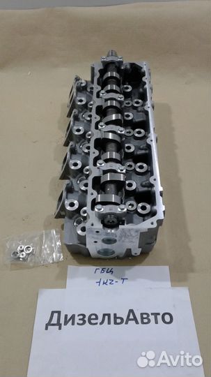 Гбц Головка блока 1KZT Prado Hilux Hiace. в сборе