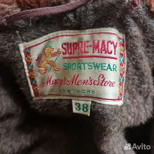 Винтажное мужское пальто Macy's