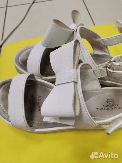 Босоножки натуральная кожа белые 36 размер