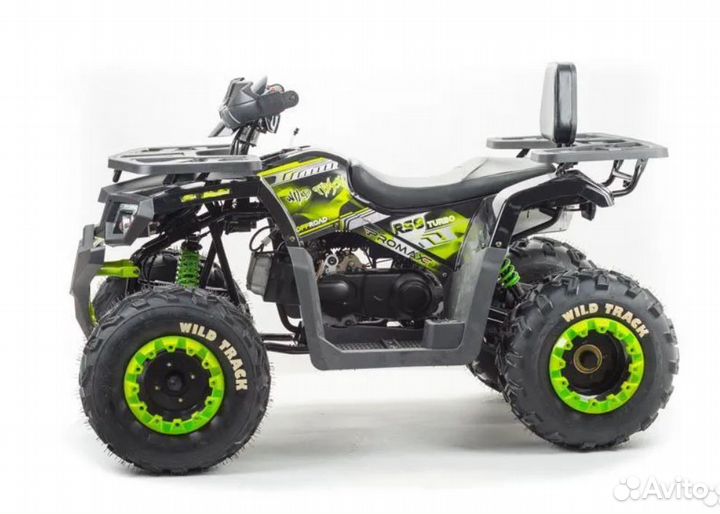 Квадроцикл promax wild 300 LUX черный/зелен