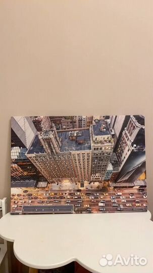 Картина Нью-Йорк на холсте