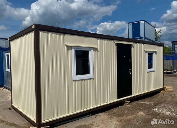 Бытовка хозблок по безналу для строителей