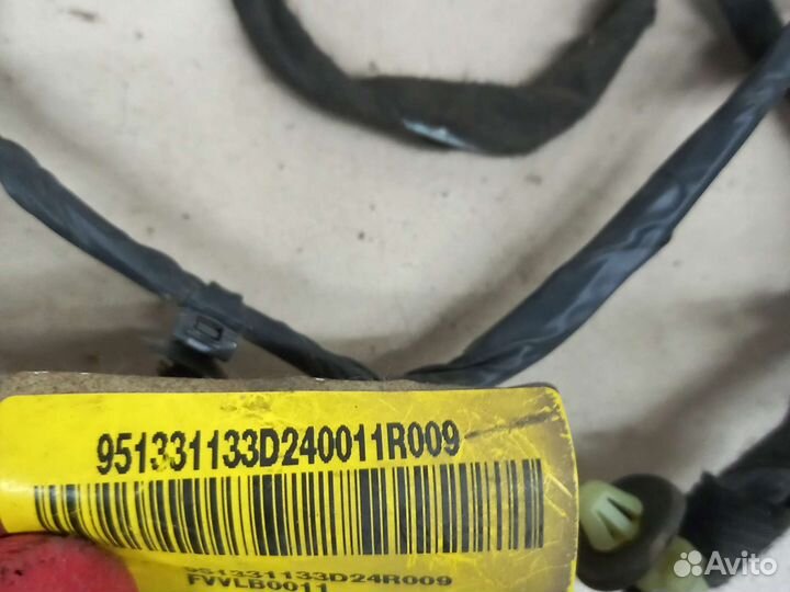 Проводка задней правой двери Шевроле Авео Т300