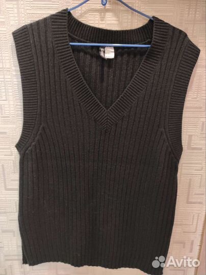 Жилет вязаный hm
