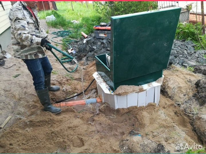 Септик без откачки - гарантия и монтаж