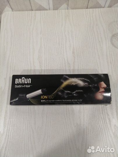 Щипцы плойка для волос Braun браун