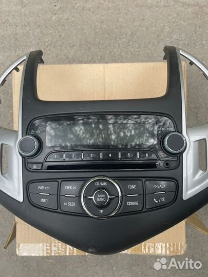 Штатная магнитола шевроле круз