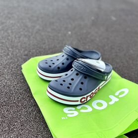 Crocs сабо темно синий