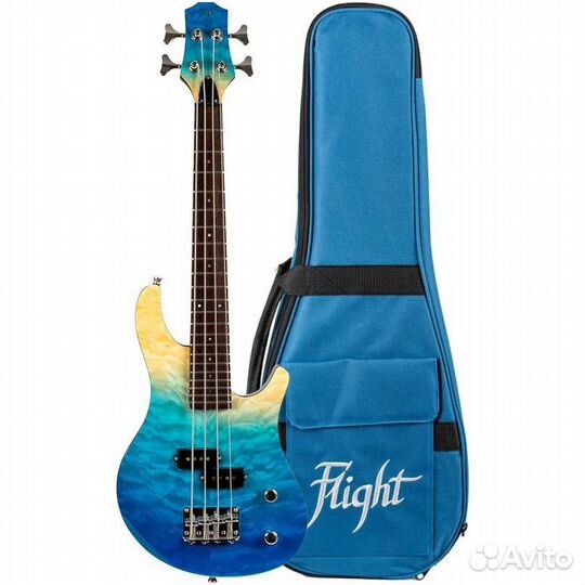 Электроукулеле Flight Mini Bass TBL