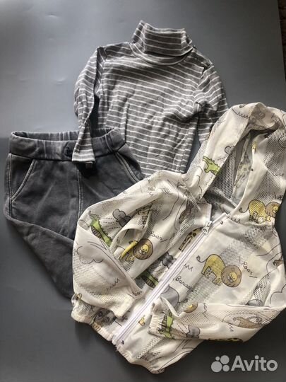Вещи пакетом на мальчика 80-86 (12-18мес)