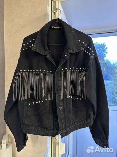 Джинсовая куртка женская