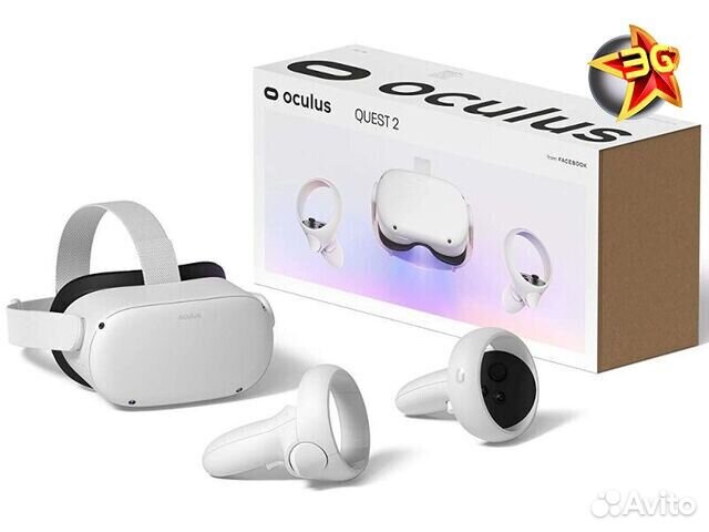 Шлем виртуальной реальности Oculus Quest 2 256GB+к