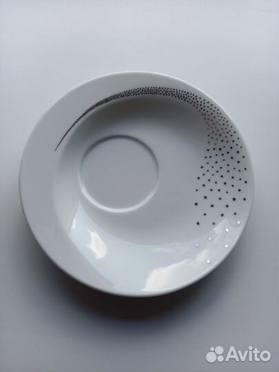 Кофейная пара (чашка+блюдце). Фарфор. Чехия