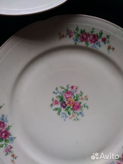 Тарелки, тонкий фарфор