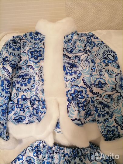 Костюм Снегурочки для девочки