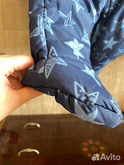 Зимний комбинезон для мальчика 80