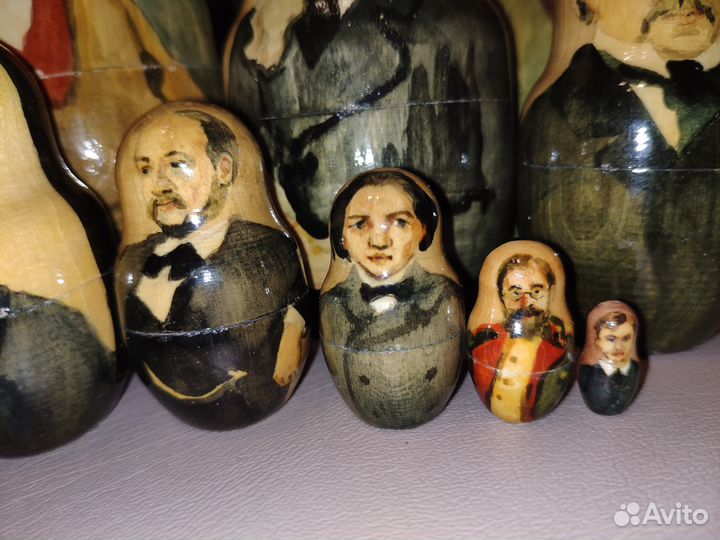 Набор матрёшек русских композиторов