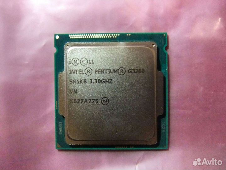 Intel Pentium G3260 LGA1150, 2 x 3300 мгц, OEM