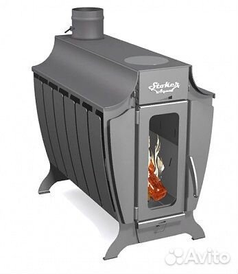 Печь отопительная по Stoker 220 Aqua-C с теплообм