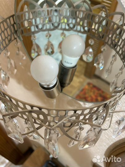 Люстра бра хрустальная