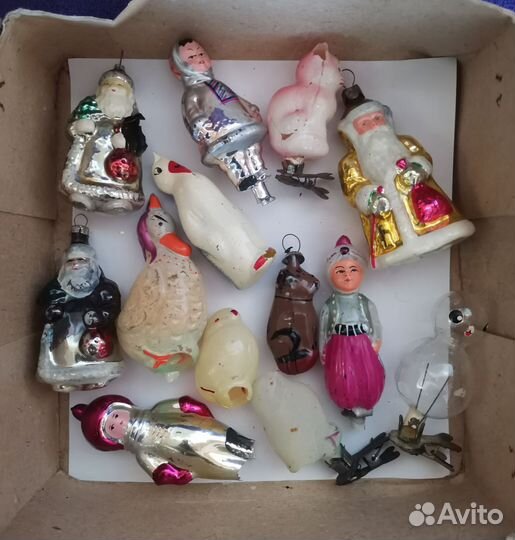 Елочные игрушки в реставрацию