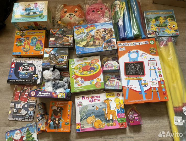 Игрушки новые elc, полесье, abc