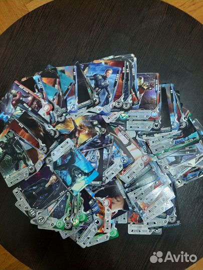 Карточки Марвел